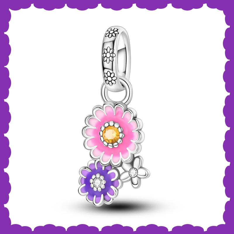 New Copper Fashion Rubik'S Cube Kitten Swing Skull Charm Bead For 3Mm Bracelet Diy Fine Jewelry Making Gift