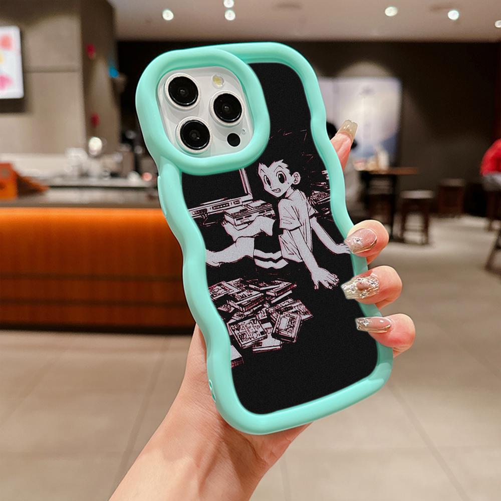Ae82 Hunter X Hunter Anime Art Huse de protecție pentru telefon pentru Samsung S24 Plus S23 Ultra A14 A55 A06 Honor X9b Motorola OnePlus Big Wave TPU Husă din spate