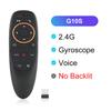 Smart Voice Remote Control Wireless Air Fly Mouse 2.4g G10 G10s Pro Gyroscope Ir Learning Compatible For Android Tv Box