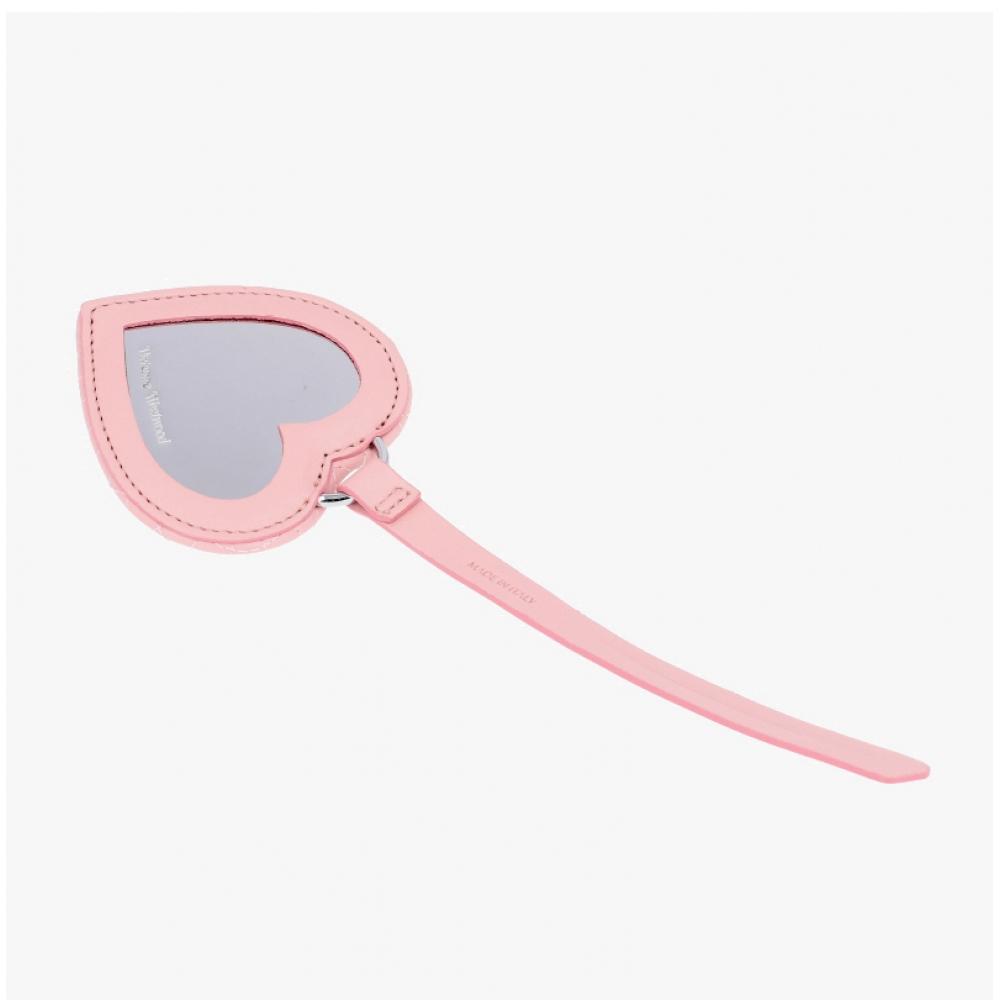 Vivienne Westwood Heart Mirror Charm Keyring G405 S0026