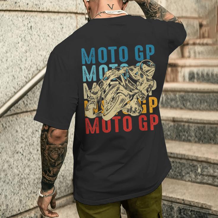 Moto GP Motorcycle Gp Racing Biker Boys Retro Mens Motorcycles Print TShirt 100 Cotton ONeck Short Sleeve Casual Tees S