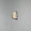 Cute Cartoon Sloth Banana Donut Brooch - Versatile Clothing Accessory