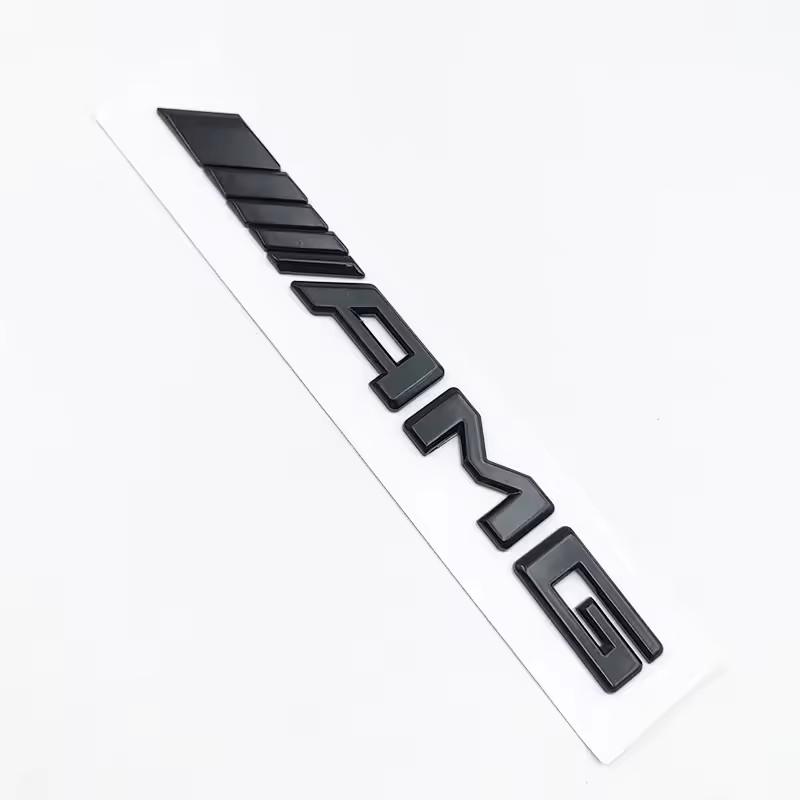 

3D ABS Black C63 Logo Letters V8 BITURBO Badge Car Rear Star Sticker Trunk AMG Emblem For Mercedes Benz C63 AMG W205 C205 Class