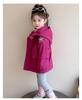 2025 Girls' Windproof Jacket: Spring/Autumn Stylish 2-in-1 Detachable Storm Coat