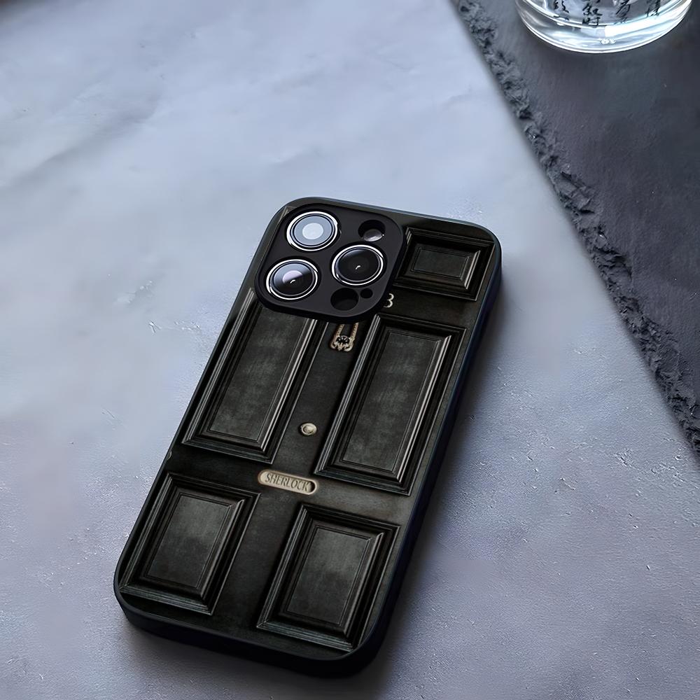 221b-SherlockS-H-Holmes-TV Phone Case Tempered Glass For IPhone 17 13 14 16 12 15 11 Pro Max Plus Mini X XR SE2020 Coque