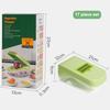 Multifunctional Vegetable Slicer Cutter Kitchen Tools Shredders Slicer With Basket Fruit Potato Chopper Carrot Grater