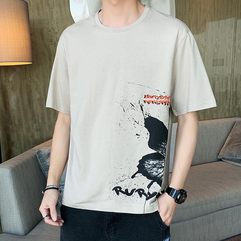 Buy Summer Ink Retro T-shirt Men's 