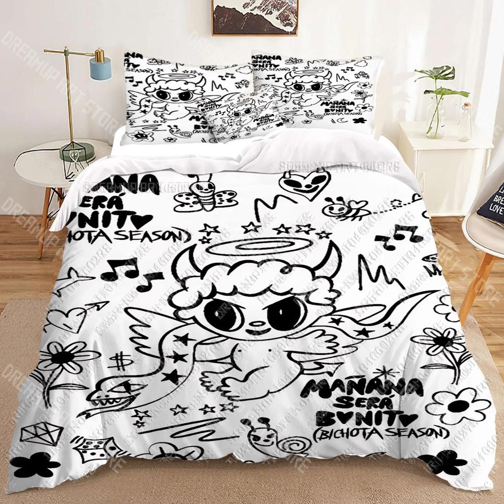 Karol G New Album 3D Bedding Sets Print Duvet Cover Adults_ Children Bed Comforter Birthday Gift Dropshipping