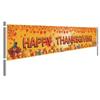 Autumn Outdoor Courtyard Decoration Flags Thanksgiving Party Party Atmosphere Layout Poster Customization