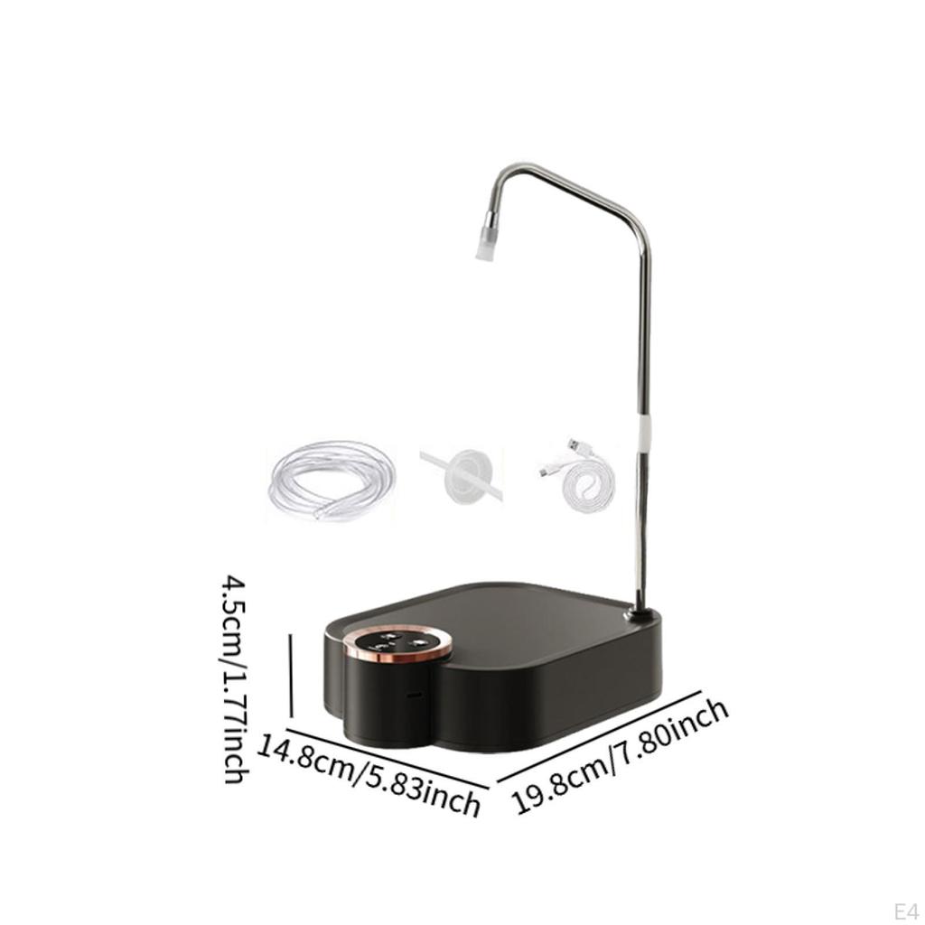 Desk Water Dispenser Automatic Pump Portable Universal for Office Camping Home
