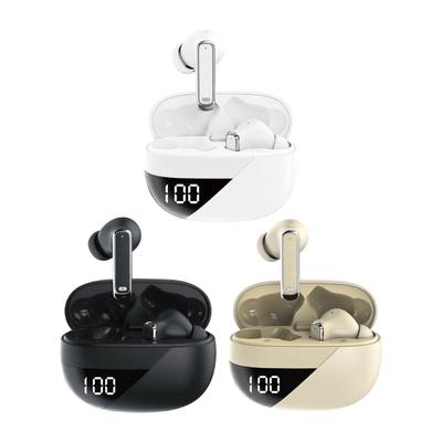 Wireless Bluetooth-compatible Earbuds With Real Time Battery Indicator For Running And Workouts