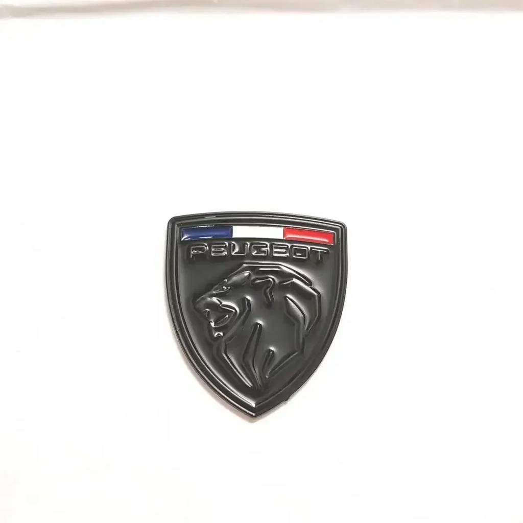 3D Car Metal Badges Stickers for Peugeot Multiple Models Trunk Body Window Side Accessories Compatible with A408 308 3008 Rifter