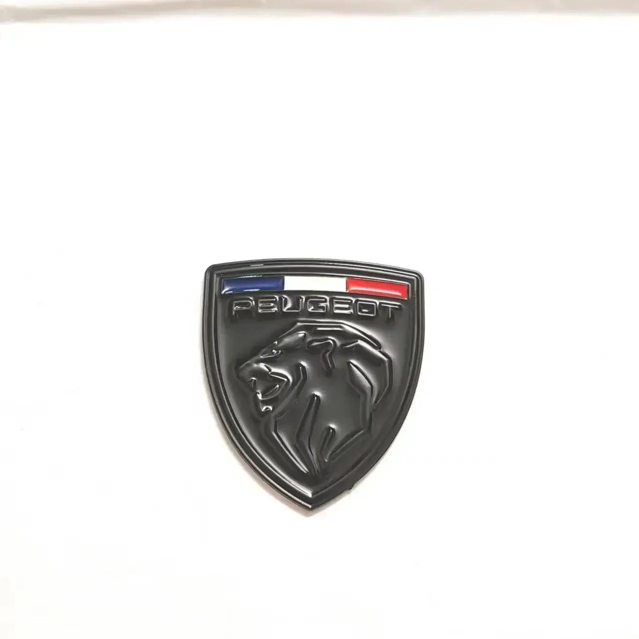 

Car trunk logo 3D metal front badge side logo suitable for Peugeot lion emblem 308 3008 2008 306 307 408 407 5008 508 RCZ 206