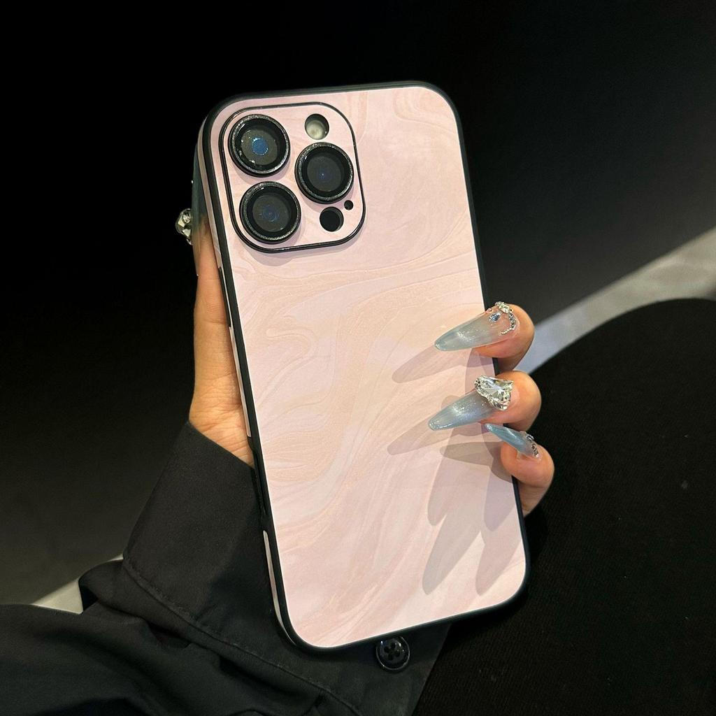 Etui Apple 17 Pro Max z pełnym pokryciem i efektem fal wodnych, precyzyjny otwór na powietrze, skórka ochronna na 13/14