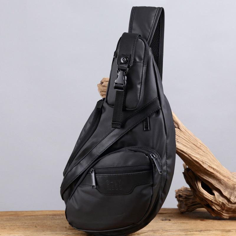 Pánský batoh přes rameno Crossbody Tašky přes rameno Taktický Vojenský Sportovní Cestovní Vodotěsný Nylonový Pánský Messenger Hrudní taška Batoh