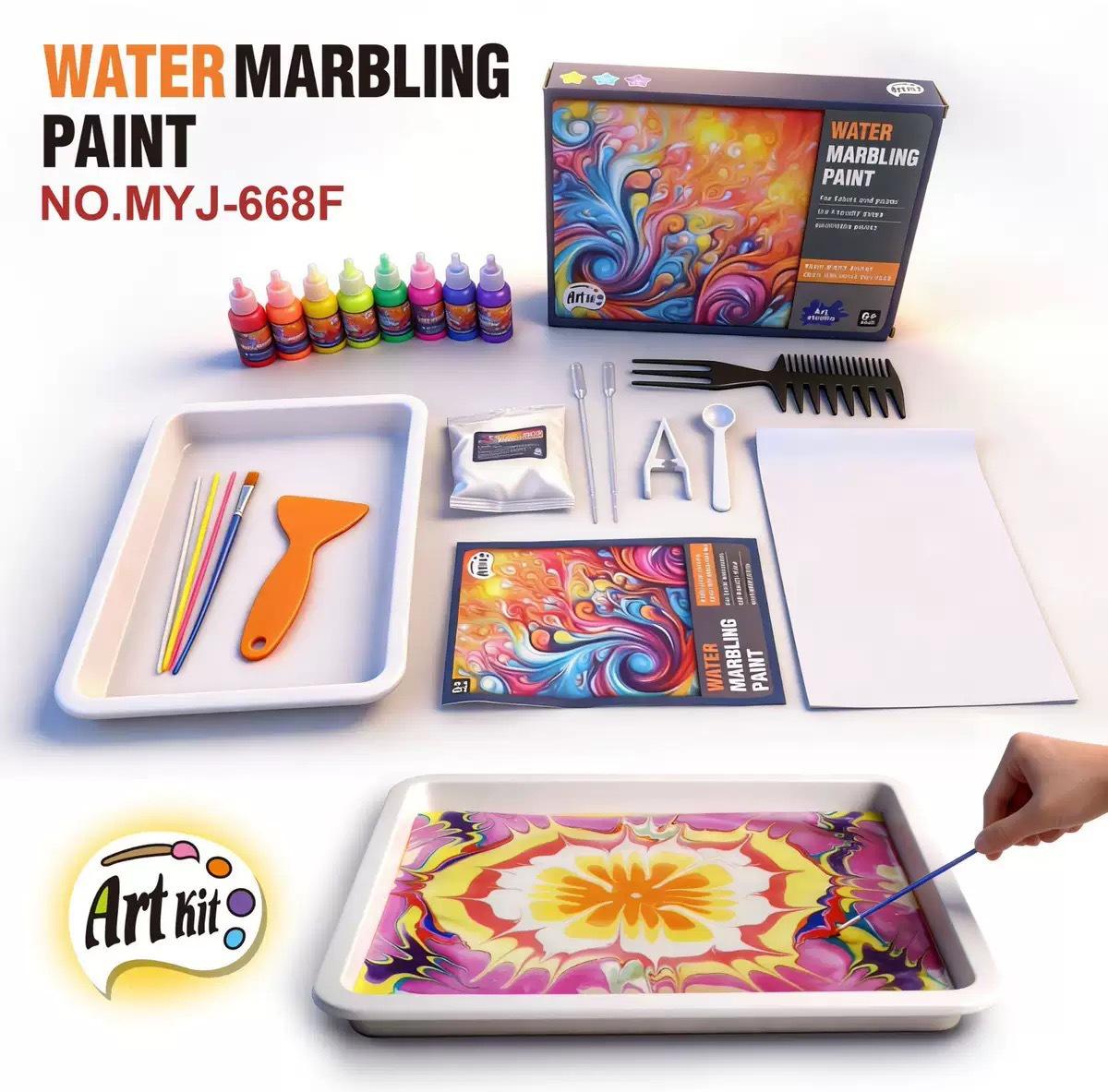 Cross-Border Water and Shadow Painting Set for Kids - Beginner Magic Potion Kit with Pigments