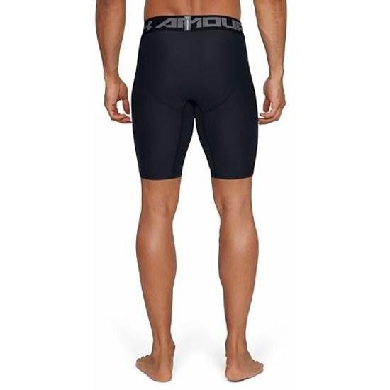UNDER ARMOUR Mens UA HeatGear Armor 2.0 Compression Long Shorts Training Base Layer