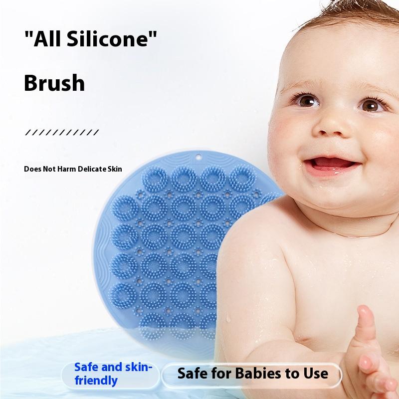 Koupelový masážní artefakt, koupelnové drhnutí stěn, líné silikonové masírování zad, bez žádosti o pomoc, koupelová houba, přísavka, masírování zad a nohou