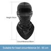 Motorrad Sturmhaube Vollgesichtsmaske Sommer Atmungsaktiv Motorradfahren Nackenabdeckung Motocross Radsport Helmhaube Herren Outdoor Ausrüstung
