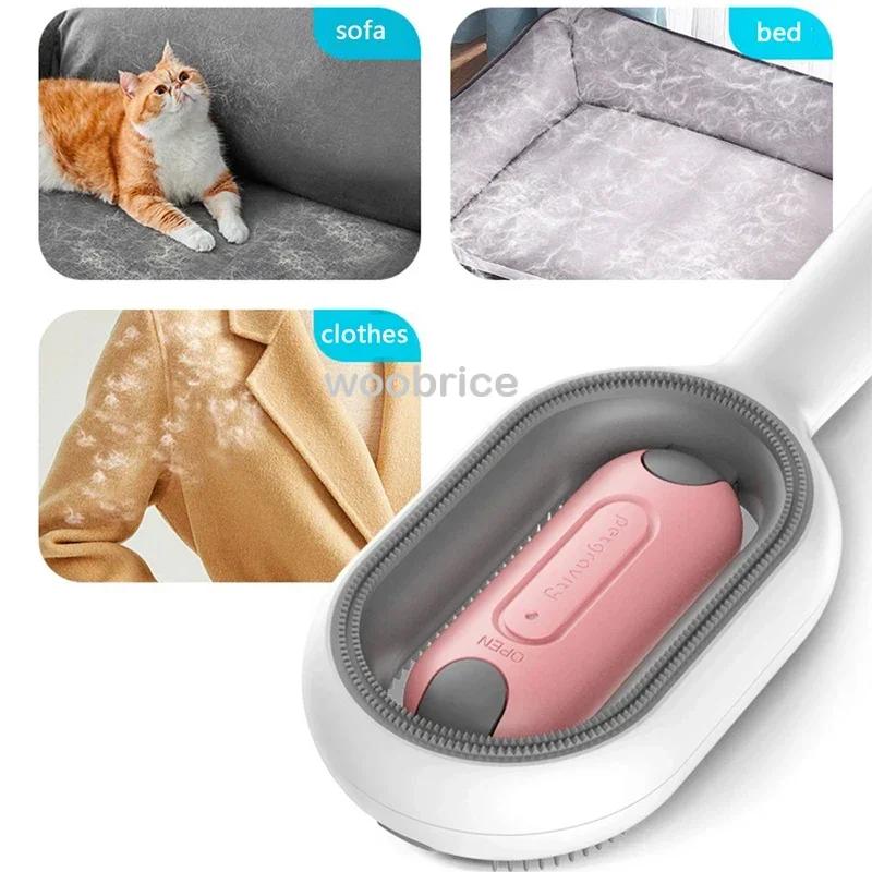 Cat Brush Accessories Products Grooming for Cats Massager Hairs Comb Cat Sticky Brush Hair Dog Brush Removes Hairs Kittens Goods