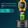 VGR V-886T Clipper Charging Base 8000Rpm Trimmer Professional Barber Rechargeable Hair Trimmer Machine for Man with LED Intelligent Digital Display