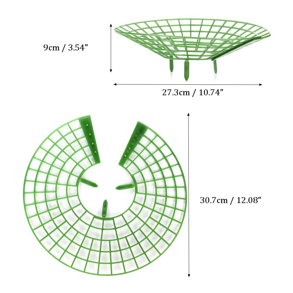 1-3Pcs Green Fruit Plant Support System for Strawberry And Watermelon Easy Setup Garden Protector for Balcony And Raised Bed