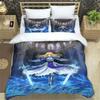 Fate EXTRA Duvet Cover Pillowcase Fate Stay Night Bedding Set Adult Boy Girl Bedroom Decoration Tohsaka Rin Single Double Size