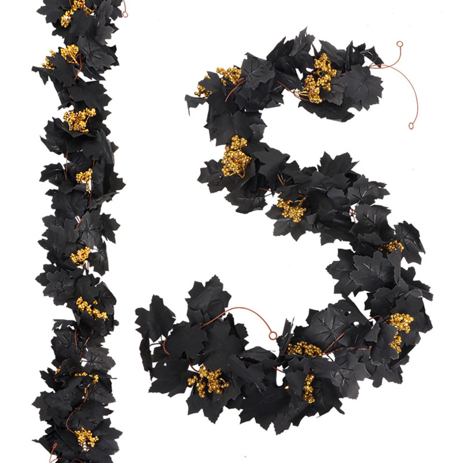 

Имитация украшений для фестиваля кленового листа черного цвета One Size чёрный