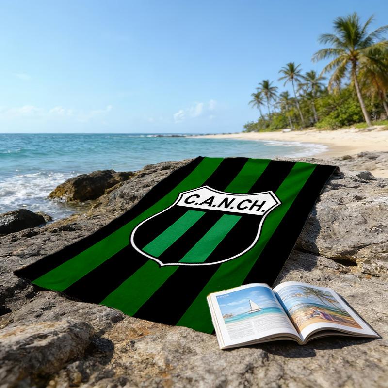 1 pezzo Squadra di Calcio (36) Asciugamano da Spiaggia, Attrezzatura da Spiaggia e Piscina sul Mare, Fantasia alla Moda, Rettangolare, Essenziali da Viaggio