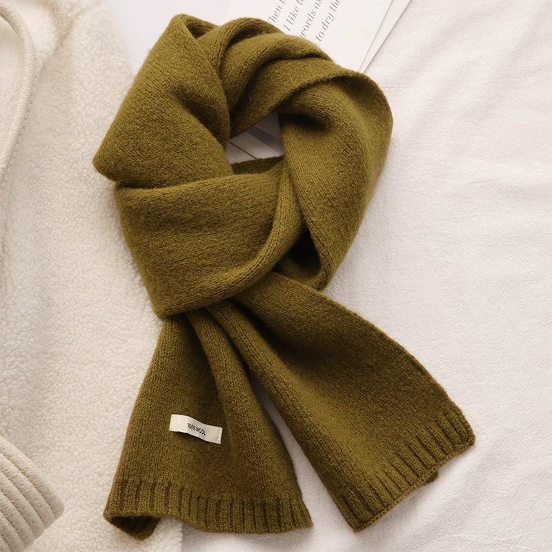 111% Australian pure wool knitted scarf women's autumn and winter cashmere couple's versatile warm scarf men's wholesale manufacturer