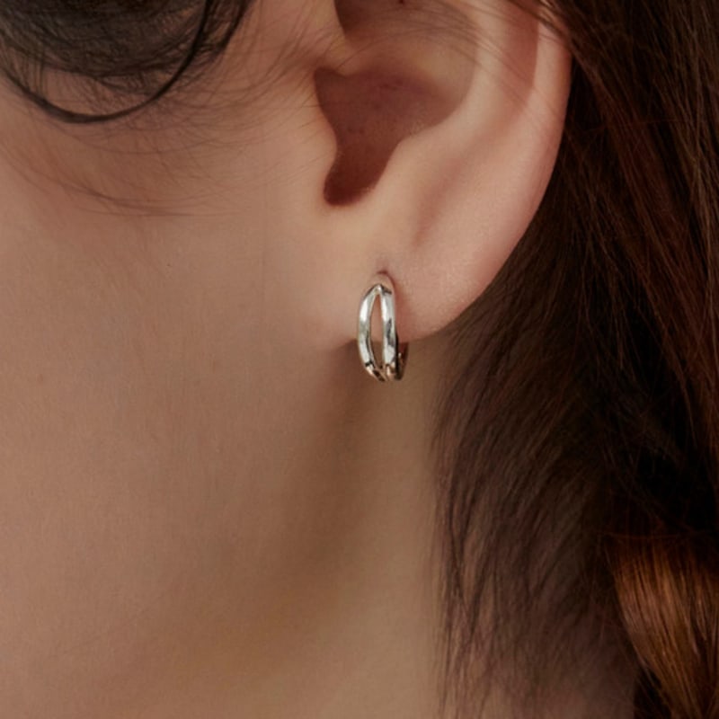 dmoment Octavia One touch 925 Silver Earring
