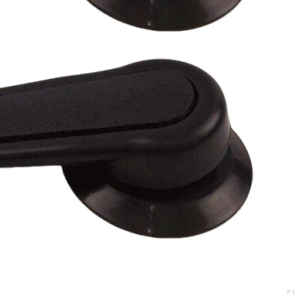 2Pcs Car Window Crank Handles Accessory Spare Parts Direct Replaces Easy To Install Driver Passenger