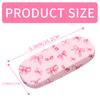 1Pcs Eyeglasses Case, Portable Hard Shell Protective Case for Glasses with Cleaning Cloth