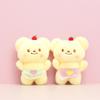 Cute Butter Bear Plush Doll Keychain Pendant
