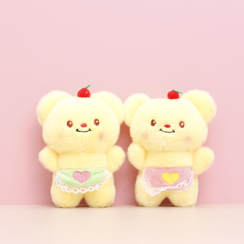 

Cute Butter Bear Plush Doll Keychain Pendant 12 cm
