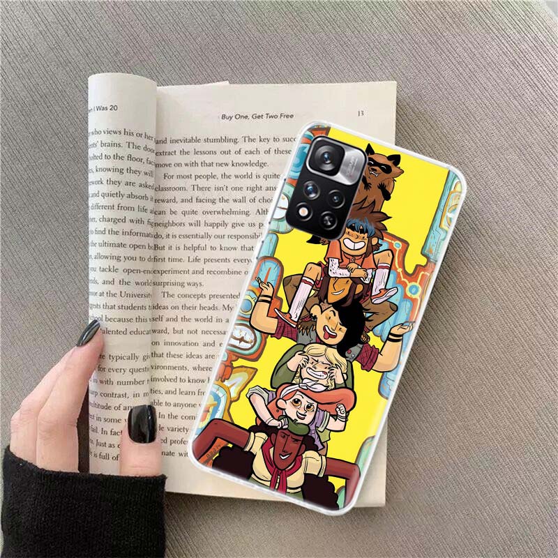 L-Lumberjanes Phone Case For Redmi Note 13 12 Pro Plus 14 15 Pro 5G 11 11T 11E 11S 10 Pro 10S 9 9S Cover Cell Clear TPU Capa Cas