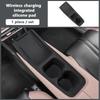 For BYD Seagull Dolphin Surf Mini Atto 1 2024 2025 2026 Wireless Charging Silicone Pad Storage Box Cup Holder Car Accessories