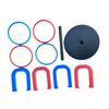 Game Set Outdoor Yard with S Rings Lightweight Fun Activity for Family Camping
