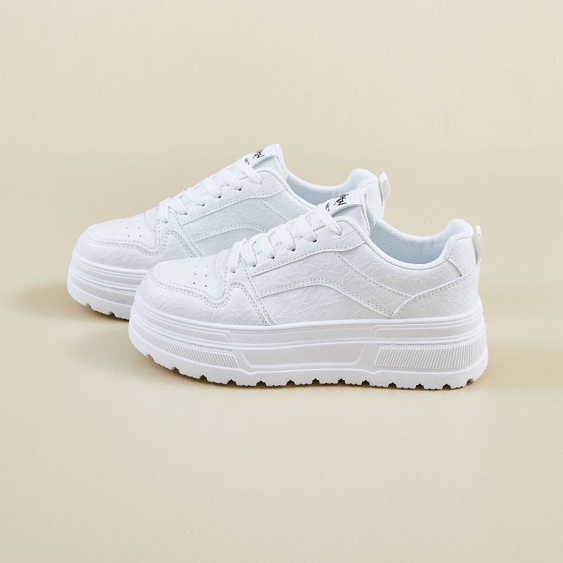 ins thick-soled heightening board shoes women's versatile casual spring new student running shoes