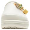 Li Ning Capsule Toy Shoes EVA Clogs Unisex Mother Of Pearl White AGAW019-1