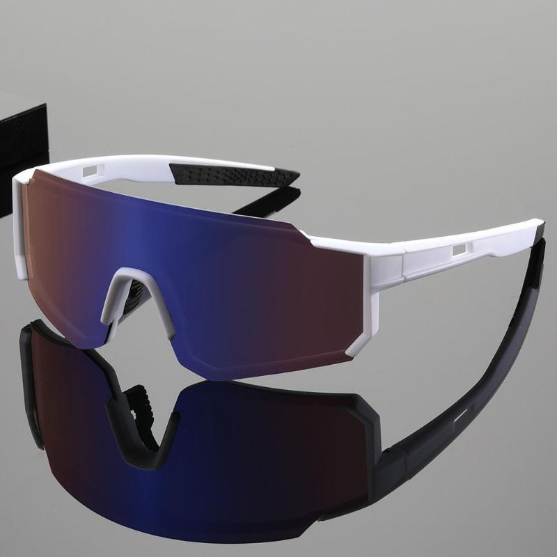 1 Pair of Lightweight Wraparound Frame Glasses Classic and Stylish Ultra-light Quality Wrap-around Eyewear Multi-color Lenses