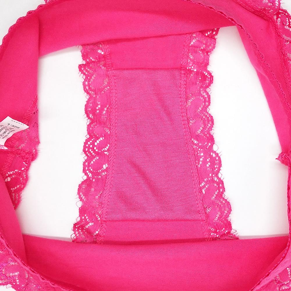 Underwear Cotton Briefs Sexy Panties Lace Ladies Girls Knickers Intimates For Women 6 Pcs/set