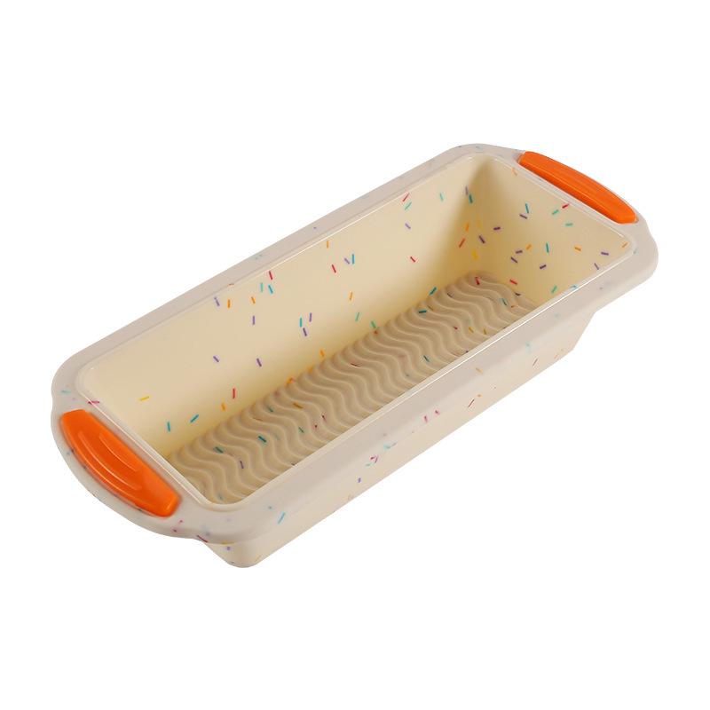 Rectangular Silicone Cake and Bread Mold - Colorful Baking Tool Set