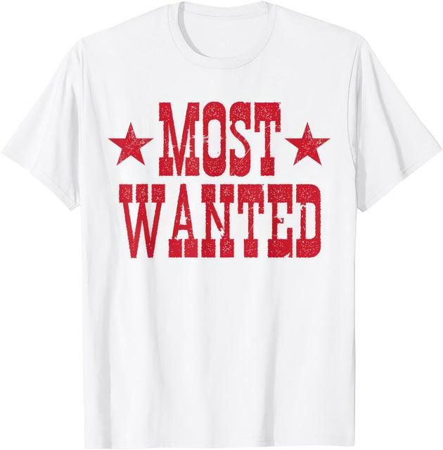Western Cowboy Concert Tour Most Wanted Cowgirl Outfit Rodeo T Shirt S