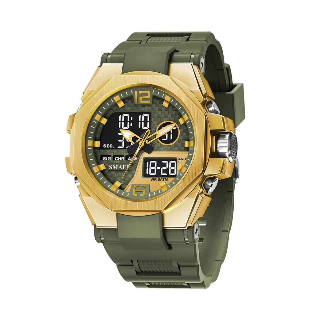 NEW Sport Watch Men  Dual Time Watch Digital Led Watch Alarm Clock 8103 Fashion Men's Wristwatches Digital LED Watch Sports