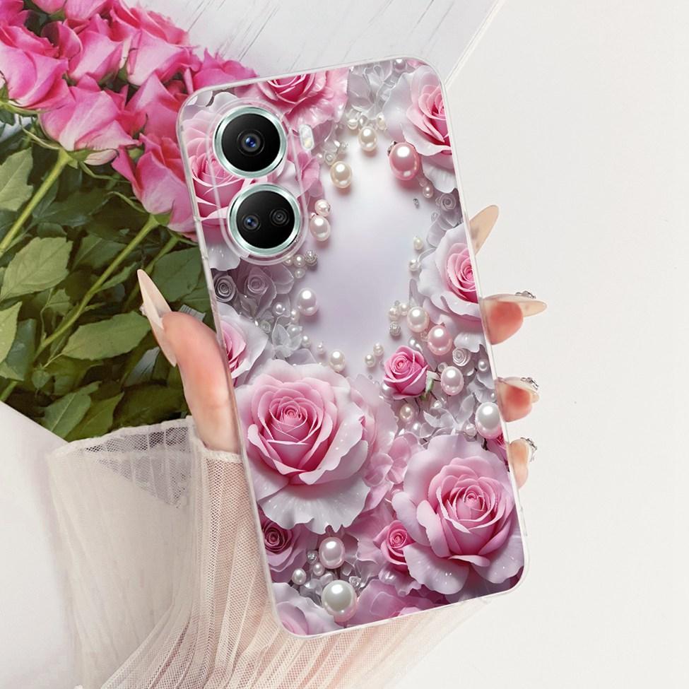 Clear Casing For Huawei Nova 10SE BNE-LX1 BNE-LX3 BNE-AL00 Cover For Huawei Nova 10 SE Case Fashion Butterfly Funny Cute Painted