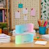 1 Pc Cute Colored Pencil Rubber Erasers, Erasers Roller Portable Cube Pencil Flexible Rubber Soft Flexible Gift Eraser for School, Office