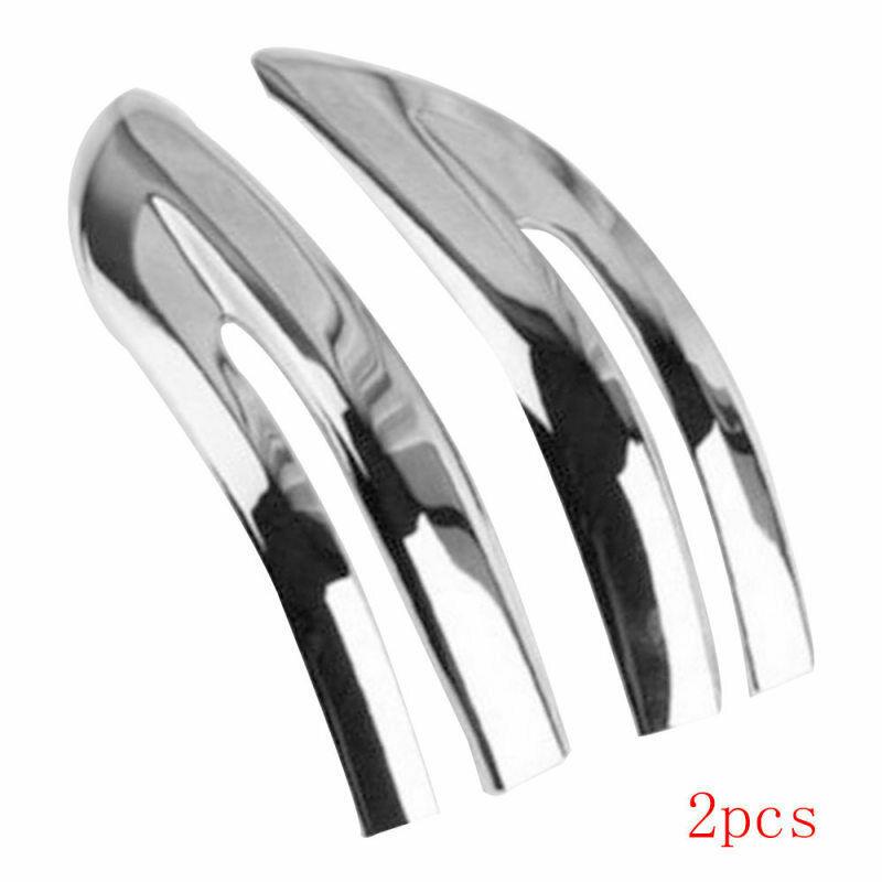 2Pcs Chrome Rearview Side Mirror Stripe Cover Trim For Honda CR-V CRV 2017--M53K