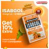 Baidyanath Isabgol Orange Lax Effervescent Husk Powder 110 g Pack of 2 for Gentle Digestive Support