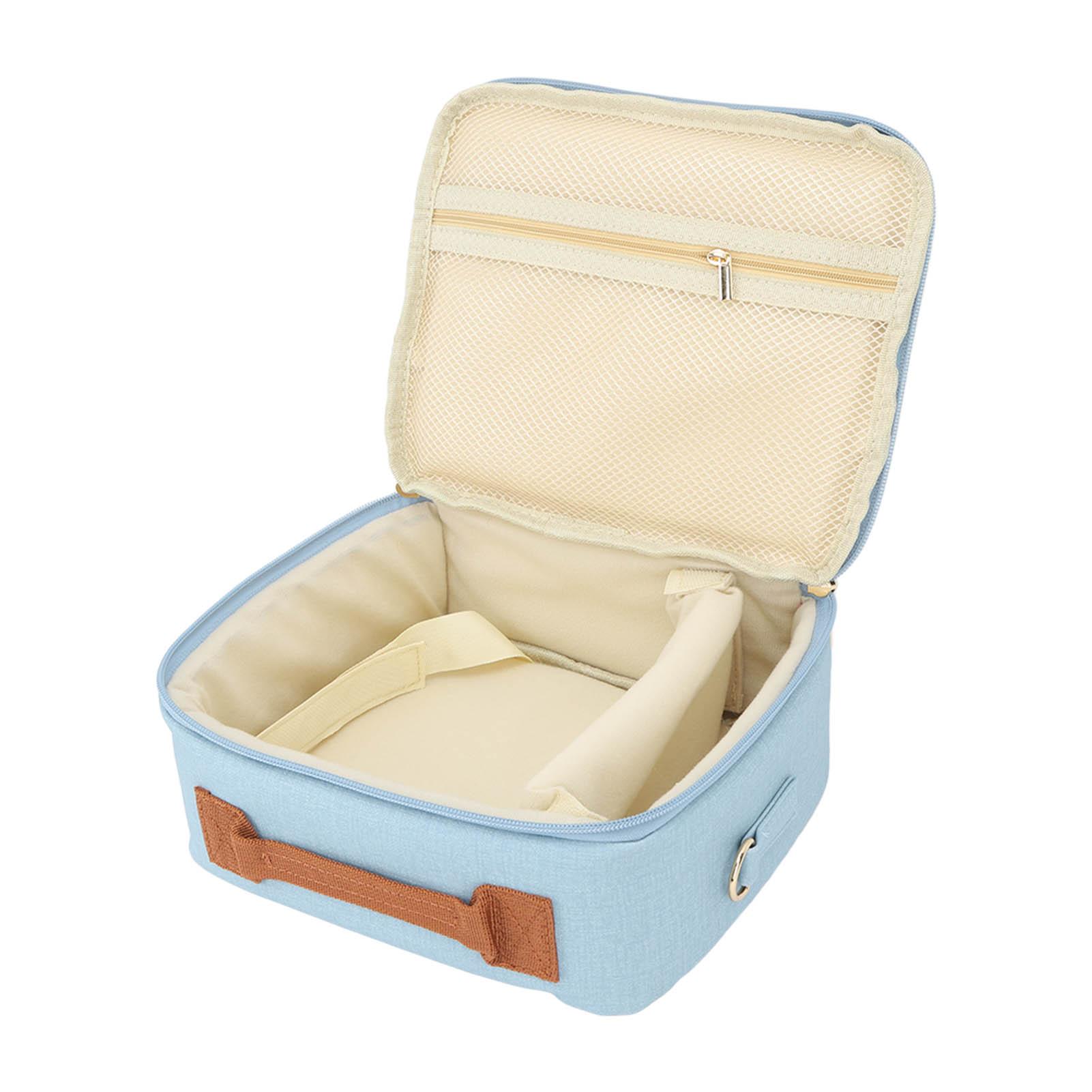 

Сумка для камеры Большая вместимость Утолщенная подкладка Регулируемый ремень Ручка Молния Чехол для камеры CP910 синий